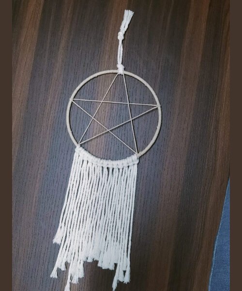 Star Round Macrame Wall Hanging